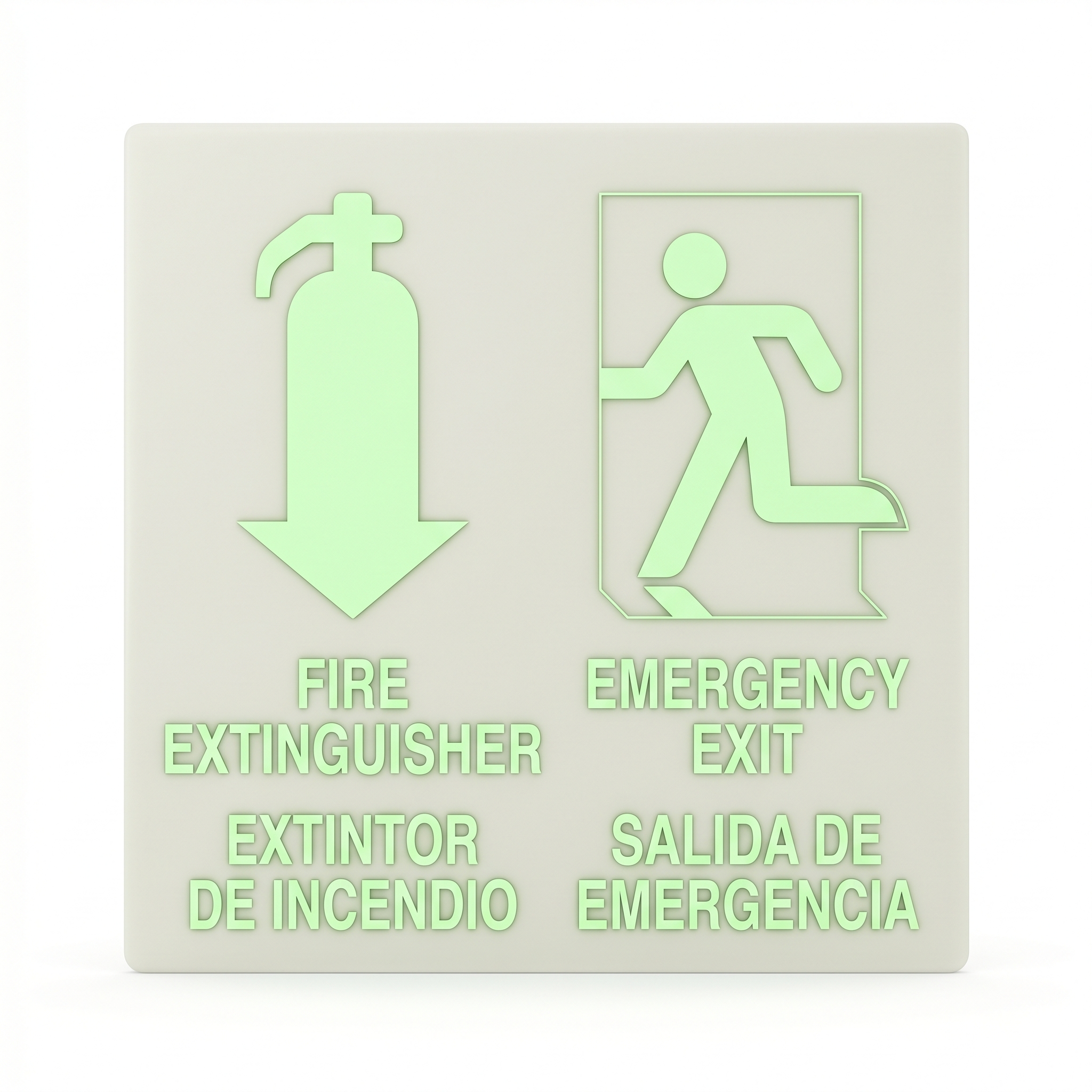 Placas de Sinalização de Emergência